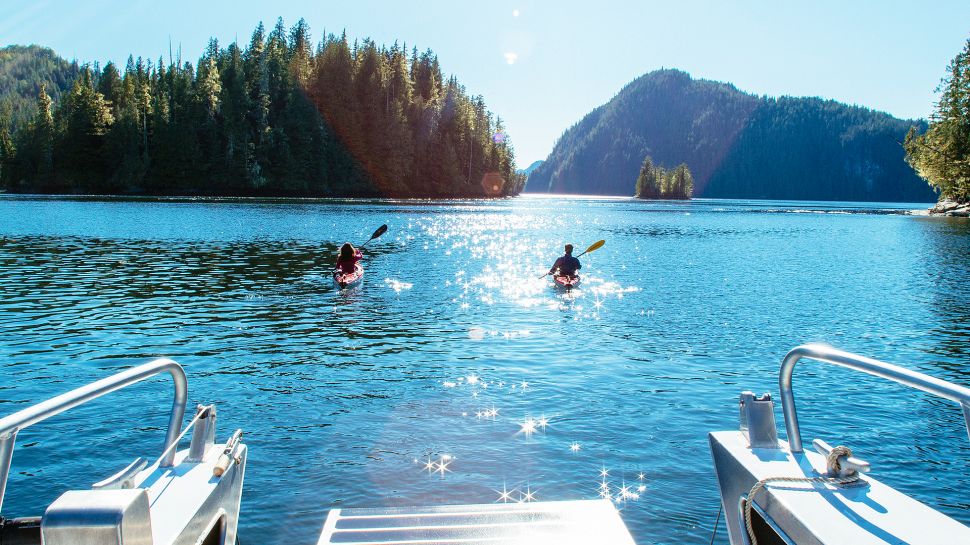 lake view, people on boats, whistler, nature, family friendly, luxury hotels