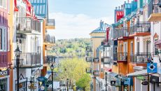 3 Tremblant's pedestrian village at Fairmont Tremblant