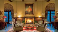 fireside seats at Le Manoir Richelieu
