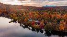 Aerial Manoir Hovey
