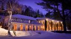 Winter facade