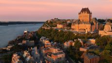 Drone 2 at Fairmont Le Chateau Frontenac