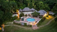 Spa twilight at Round Hill Hotel Villas