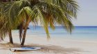 beach with paddleboard Jamaica Inn