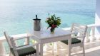 waterside table with champagne Jamaica Inn