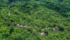 Aerial 02 at Lapa Rios Ecolodge