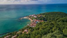 drone noverview at Windjammer Landing Resort Residences