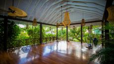 Fitness area at East Winds Inn