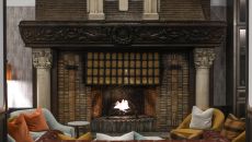 11 Palliser Hawthorn Fireplace at Fairmont Palliser