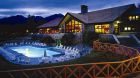exterior pool night