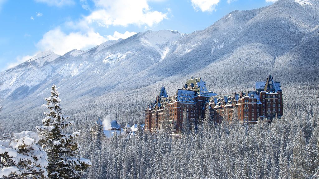 vacation giveaway luxury Banff, Springs, Alberta Fairmont Banff