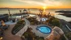 Sunsetat Oak Bay Beach Hotel