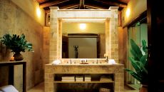 Spa bathroom at Inkaterra Machu Picchu