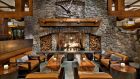 Lone Eagle Grille fireplace Hyatt Regency Lake Tahoe