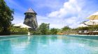 pool tower view