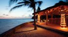 Beach, exterior, night