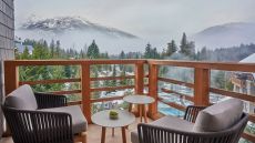 Panorama Suite balcony Four Seasons Whistler