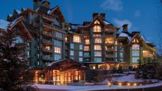 exterior night Four Seasons Whistler
