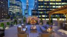Penthouse Terrace Chrysler View Night Inter Continental The Barclay NY