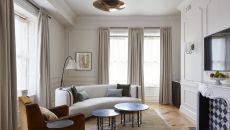 8 One Bedroom Suite Living Room at The Bellevue