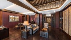 Peninsula Suite reading room at The Peninsula Beijing