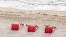 Acqualina Day Beds on the Beach