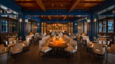 Butcher's Block Restaurant Interior Raffles Hotel Singapore