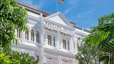 Hotel Facade 02 2 Raffles Hotel Singapore