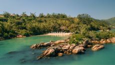 aerial 3 at Ponta dos Ganchos Exclusive Resort