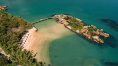 aerial 4 at Ponta dos Ganchos Exclusive Resort