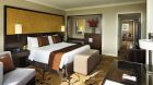 Teak colored bedroom