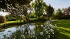 River and garden