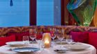 intimate restaurant seating