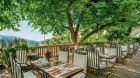 Al fresco dining terrace