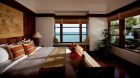 bedroom beach front suite villa