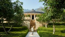 Amanjiwo, Indonesia Room service Walkway Amanjiwo 2024