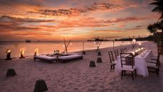 Private Dining on the Beach Amanpulo 2024