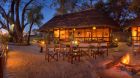 Fire pit at Belmond Eagle Island Lodge