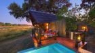 private pool at night