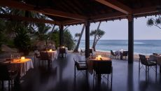Amanwella, Sri Lanka Beach dining, evening28456 Amanwella 2024