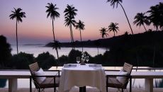 Amanwella, Sri Lanka outside dining, evening28415 Amanwella 2024