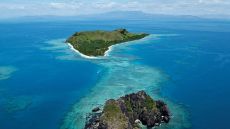 Aerial  Vomo and  Vomo  Lai  Lai