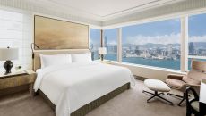 Harbour View Suite Bedroom at Island Shangri La Hong Kong
