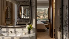 Hong Kong Suite Bathroom Detail 2 at Island Shangri La Hong Kong