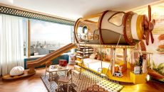 Airship Voyage Themed Family Suite at Island Shangri La Hong Kong