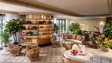 YUN WELLNESS Welcome area at Island Shangri La Hong Kong