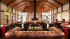 seating area with fire