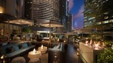 Garden Cafe Terrace Conrad Hong Kong