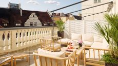 Junior Terrace Suite Terrace Jack Hardy 2025 at Mandarin Oriental, Munich