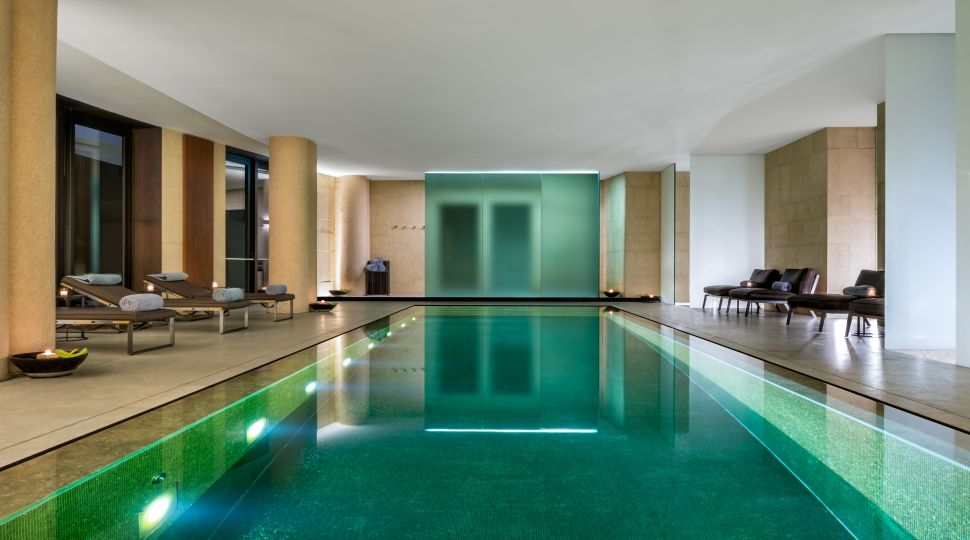 Bulgari Hotel Milano Milan Lombardy Swimming Pool At Bulgari Milano